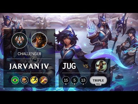 Jarvan IV Jungle vs Nidalee - BR Challenger Patch 9.20
