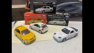 トミカプレミアム新車開封動画‼️8月の新車！No.37ホンダシビックタイプR他