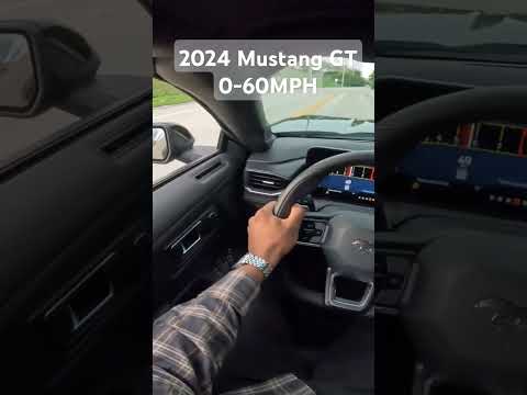 Thumbnail for 2024 Mustang GT 0-60MPH #racing #automobile #speed #cars #tothelimits #trending #viralvideo #shorts by Automobile