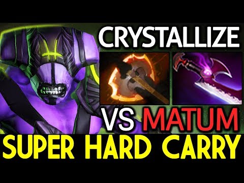 Crystallize Dota 2 [Faceless Void] Super Hard Carry VS Matumbaman