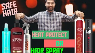 best hair spray||best heat protection use before hair style or iron, TRESEMME,osish+,enzo,taft