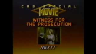 80's Ads: Trailer "Witness for the Prosecution" TV Spot 1982