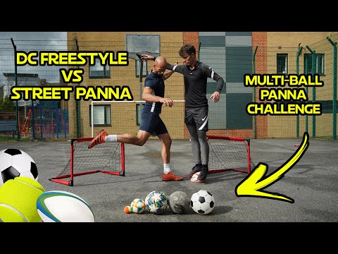 DC Freestyle Vs Street Panna!! Extreme Multi-Ball Panna Challenge!!