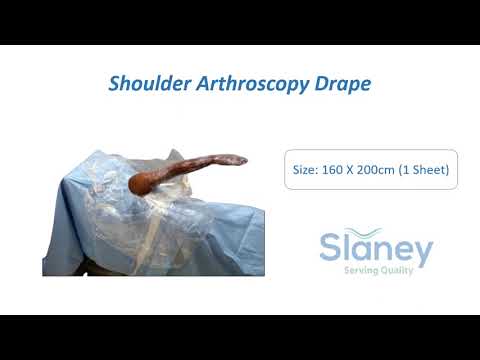 Non-Woven Plain Drapes Shoulder Arthroscopy Drape, For Orthopaedic