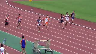 東部選手権　男子200ｍ　予選３組