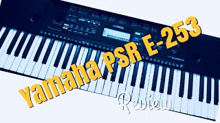 Video thumbnail for My Yamaha PSR-E253 review by James Kumwenda