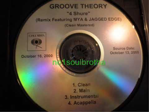 Groove Theory ft. Mya & Jagged Edge "4 Shure" (Unreleased Trackmasters Remix - Clean)
