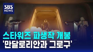 스타워즈 파생작 '만달로리안과 그로구' 개봉 / SBS