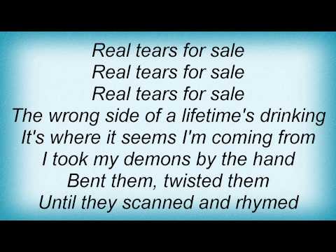 Marillion - Real Tears For Sale Lyrics
