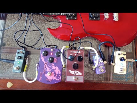 Jimi Hendrix Budget Guitar Pedal Board
