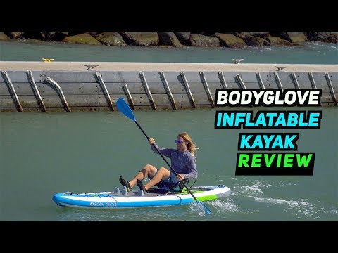 BodyGlove Inflatable Kayak Review! Glide 11 iKayak