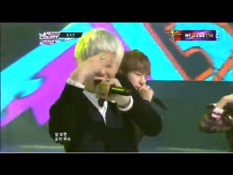 B.A.P_ 대박사건 (Crash by B.A.P @Mcountdown 2012.08.30)
