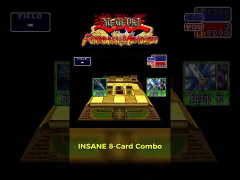 INSANE 8-Card Combo in Yu-Gi-Oh Forbidden Memories!