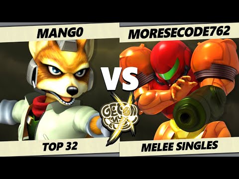 GOML X - Mango (Fox) Vs. Morsecode762 (Samus) Smash Melee - SSBM