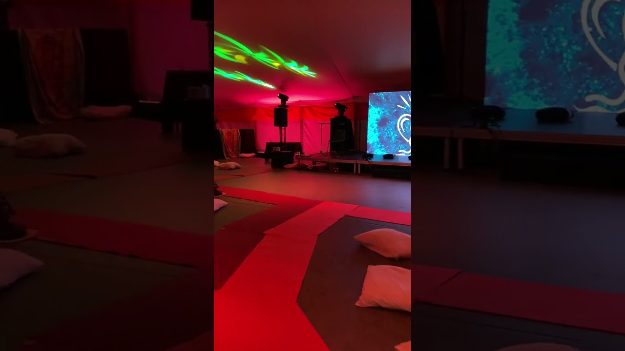 Scene before the ecstatic dance
