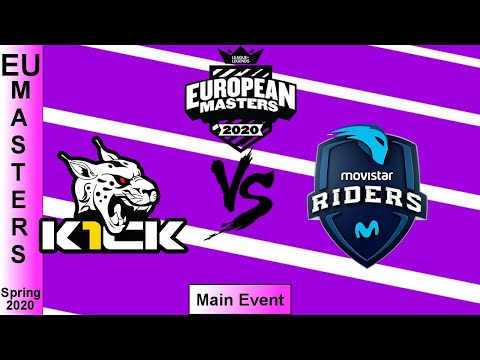[ ENG ] K1CK Neosurf vs Movistar Riders Highlights | EU Masters Main Stage Spring Split Day 7