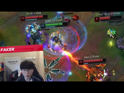 What You Get For Ganking Faker 3v1 - TOTKS Clips