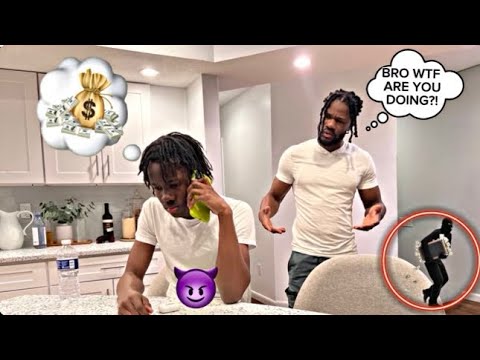 SETTING UP MY BROTHER TO GET ROB!!!