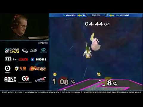 LEFFEN WINS SSBM EVO 2018 CHAMPIONSHIP