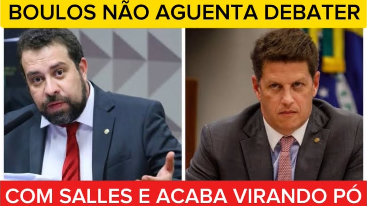TRANSFORMOU EM PÓ: Em debate SALLES acaba com BOULOS