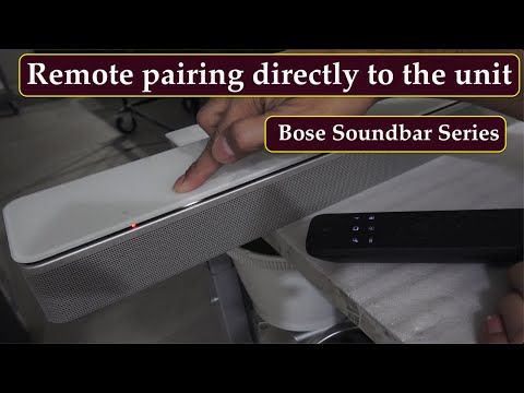 Soundbar 700 remote pairing