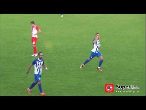 Super liga 2016/17: 1.Kolo: Novi Pazar - Vojvodina 1:2 (0:0)
