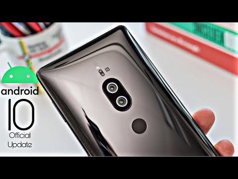 Sony Xperia XZ2 Premium Official Android 10 Update