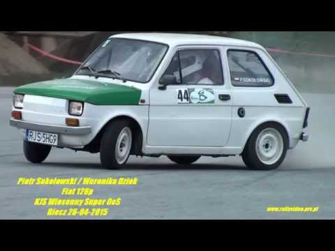 Piotr Sokołowski / Weronika Dziok - Fiat 126p KJS Wiosenny Super OeS Biecz 26 -04-2015