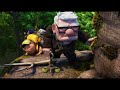 UP Carl Runs From Dug And Kevin 1440p HD