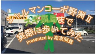 preview picture of video 'スギ薬局野洲店まで本当に徒歩２分か実際に歩いてみた【湖東開発】'