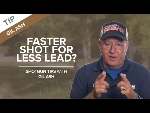 How to Hit a Clay Target and Using a "Faster" Shot | Shotgun Tips with Gil Ash