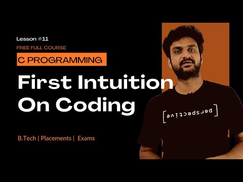 Prima intuizione sulla codifica || Lezione 11 || Programmazione C ||