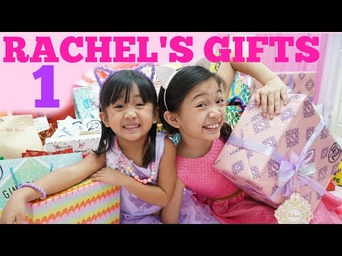 RACHEL'S GIFT OPENING 5th Birthday Part 1