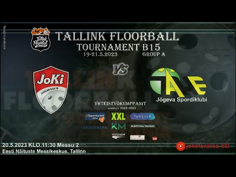 Tallink Floorball B15 JoKi Punainen (FIN) - Jögeva SK Tähe/Olivia 08 (EE) 20.5.2023