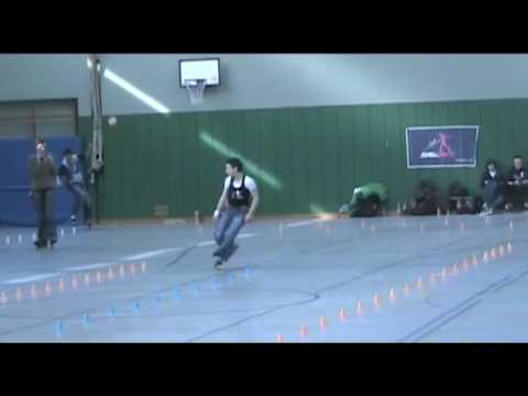 Roller Days 2009 - Women Final - WSSA Freestyle Slalom Battle (Raw Cut) Part 1/2