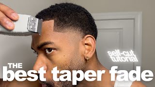 the best low taper fade | self-cut tutorial