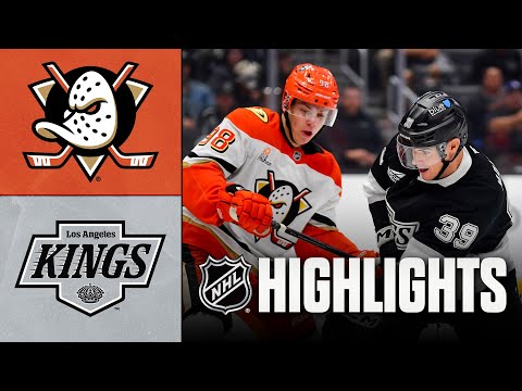 NHL Preseason Highlights | Ducks vs. Kings | October 04, 2025
