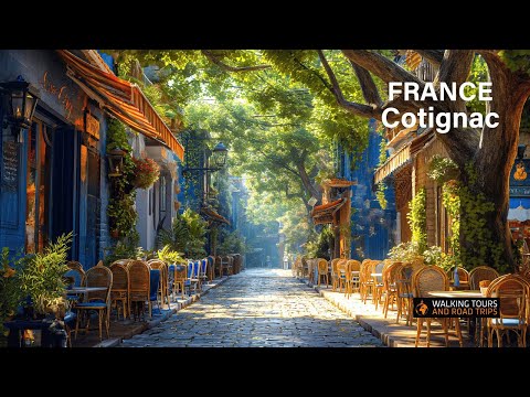 , title : 'Discover Relaxing Walks in France - A Beautiful Tour of Cotignac Village - 4k video'