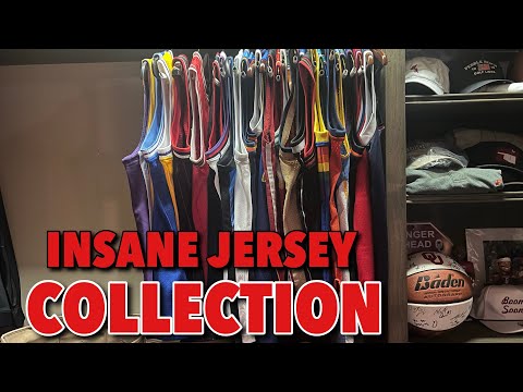 Crazy NBA Jersey Collection | Over 25+ Jerseys!