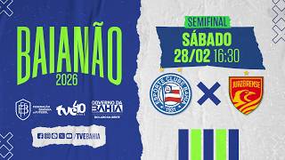 BAHIA 4 X 2 JUAZEIRENSE | PARTIDA COMPLETA | TVE BAHIA | #BaianãoNaTVE 28/02/2026