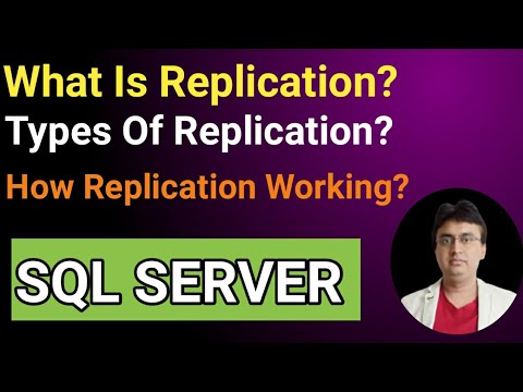 WHAT IS REPLICATION? TYPES OF REPLICATION || HOW SQL SERVER REPLICATION WORKING.