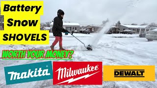 You Need This Battery Snow Shovel!