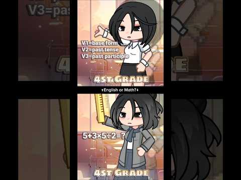 MATH OR ENGLISH? ..[GRSV •149]#AvivaViannur #trend #fyp #gacha