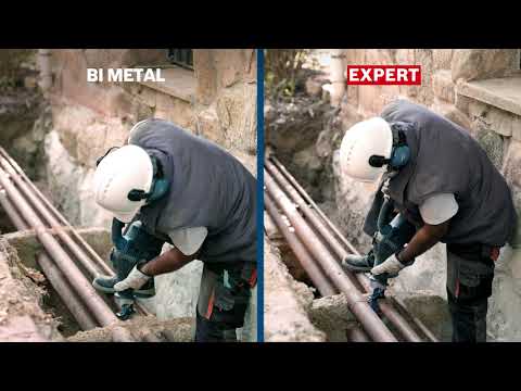 Expert Thick Tough Metal Reciprocating Saw Blades