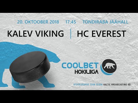 Tallinna Kalev Viking - HC Everest, 20.10.2018 - Coolbet hokiliiga