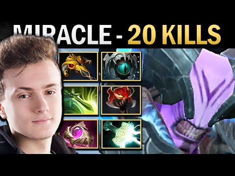 Faceless Void Gameplay Miracle with Mjolnir - 20 Kills - Dota 2 Ringmaster