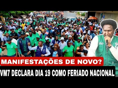 BOMBSHELL💥 VENÂNCIO MONDLANE DECLARES OCTOBER 19TH A HOLIDAY