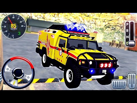 Emergency Mini FireFighter Truck Driver - Coast Guard Beach Rescue Team - Android GamePlay #3