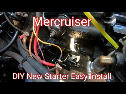 Mercruiser Starter Replacement DIY