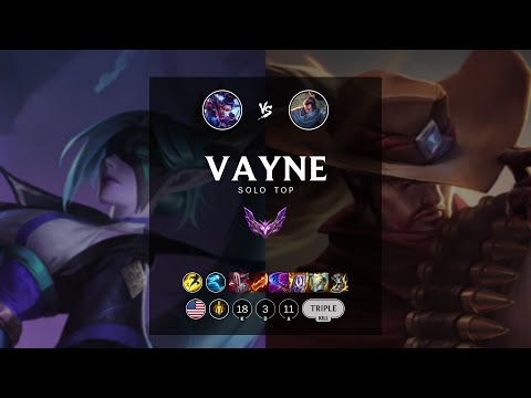 Vayne Top vs Yasuo - NA Master Patch 12.13